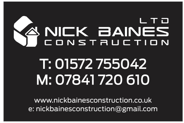 OakhamUnited's tweet photo. A massive thank you to Nick Baines Construction who has purchased a pitch side banner aswell as sponsoring the 1st Team warm up tops for the season. A great local building company in Oakham #OUFC #supportinglocalfootball https://t.co/zG0PhFrlq9