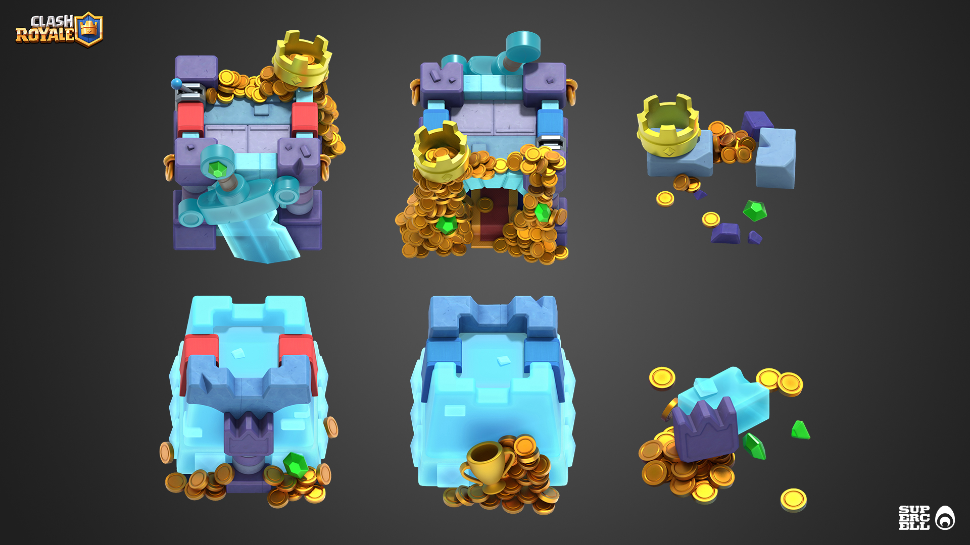 ArtStation - Clash Royale - King, Ocellus - Art & Production Services