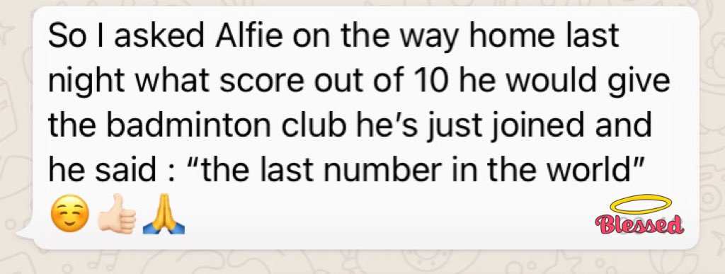 the_nwbp's tweet image. No further questions your honour.
💕💕Welcome Alfie - aged 5 💕💕

@womensbadminton @swsportsnews @BE_South @BE_North @BadmintonEnglnd @LaurenE_Smith @WiltsSport @FZFORZAUK @BBCWiltsSport @bbcpointswest #FZForzaplayer #FZForzaUK