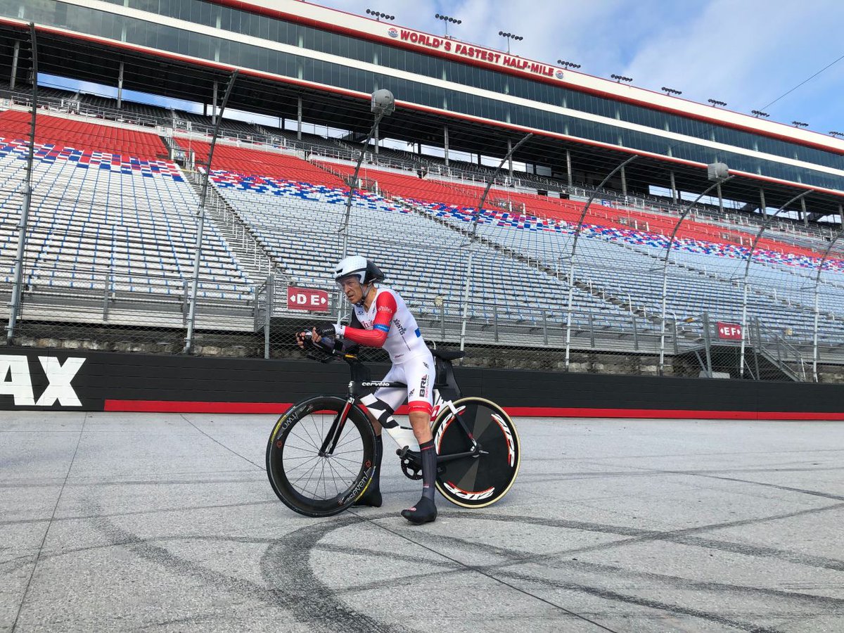 Cyclist makes world record attempt at Bristol Motor Speedway - WJHL-TV News Channel 11 https://t.co/QGIt2NLZl9 https://t.co/uA9KYZ38Mr