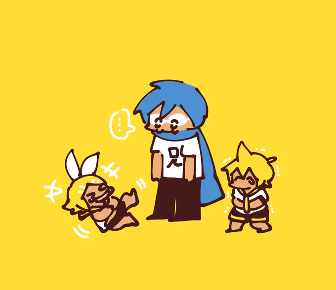 日焼けしたボカロ達☀️ 