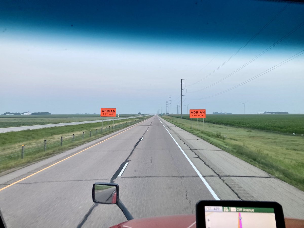 tjvarmint1's tweet photo. every week I drive through this and I have to channel my  Rocky and I have to shout it. https://t.co/pHvmqjGe2t