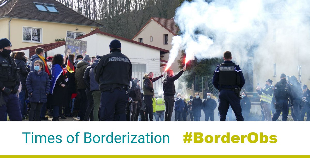 unigr_cbs's tweet photo. The #UniGR_CBS member @Ch_Wille from @uni_lu_geo analyses #covidfencing processes in his article “European Border Region Studies in Times of Borderization” on #BorderObs 👉 https://t.co/9cQKPIlCG1 #CulturalBorderStudies https://t.co/dOGFWGaTmY