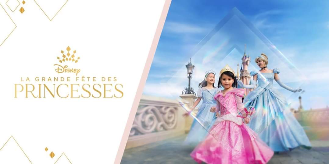 DPUnivers's tweet photo. Du 23 au 29 août, venez célébrer la Grande Fête des Princesses lors d’une semaine exceptionnelle au Parc Disneyland ! 👑 #disney #disneylandparis #Disneyland #DisneylandPark #princess https://t.co/JVqEJvptnb