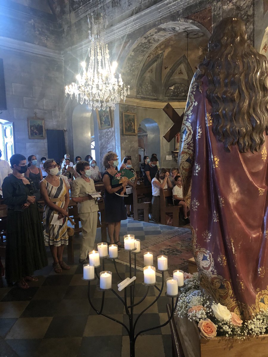 DiLentu's tweet photo. Sainte Marie-Madeleine. Fêtes du village de Lento https://t.co/0SJNct4gvz