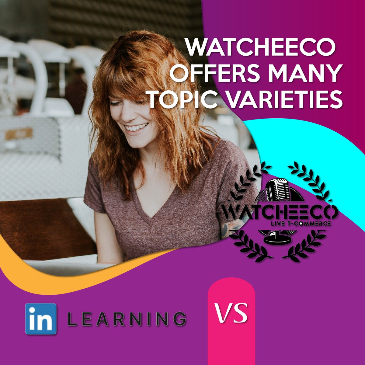watcheeco's tweet image. LinkedIn Learning has topics focused on business and efficiency. 

Watcheeco has Live real-time topics for everyday learning.

#watcheeco #learning #livestreamlearning #LinkedInLearning