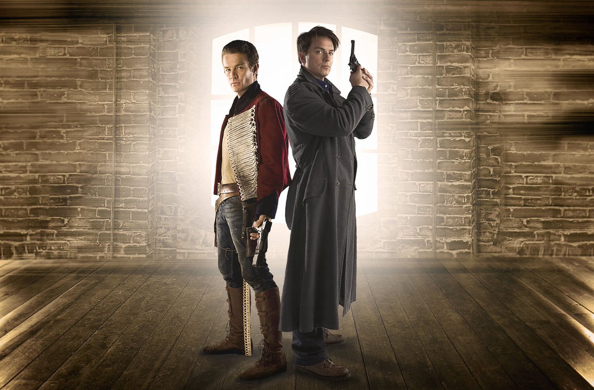 jamie_marsters's tweet photo. Pic of the Day: @JamesMarstersOf & @JohnBarrowman just casually standing about... as you do...
#JamesMarsters #JohnBarrowman #Torchwood #DoWeReallyNeedWeaponsForThis #IJustLikeThemTheyMakeMeFeelAllManly #WrongQuote #YetSooRight #IMissTorchwood #ThatWasSuchFun https://t.co/V7mChwdhle
