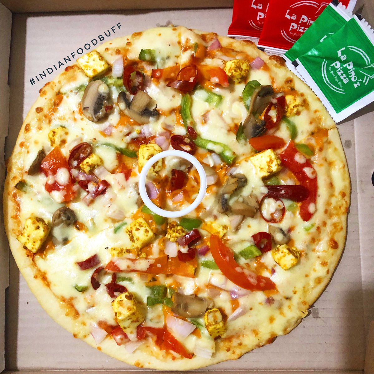Yummy paneer pizza

Follow us for more yummy updates 

#pizza #pizzalovers #paneerpizza #cheesepizza #italianfood #indianfoodbuff #tastethisindia