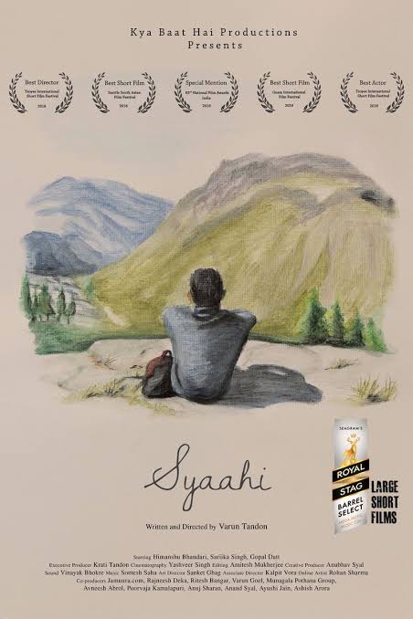 CinemaRareIN's tweet photo. National Award winning short film #Syaahi (2016) by #VarunTandon, ft. #HimanshuBhandari #GopalDutt and @thegopaldatt, now streaming on @DisneyPlusHS. https://t.co/dPHOnT93fl