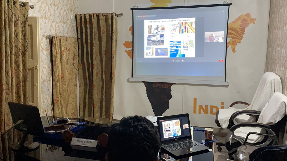 Water_CSE's tweet photo. Dorai Narayan giving experience from Malaysia
@AasimMansuri @tnussp @iihsin @CEPT_CWAS
@CDDSociety @IsfWash
#Webinar
#septage
#septictank
#collection
#treatment
#desludging
#water
#wastewater
#faecalsludge
#wash
#MalKaHal
#sanitation
#sustainablesanitatio https://t.co/Ef0Oz6Xwxr