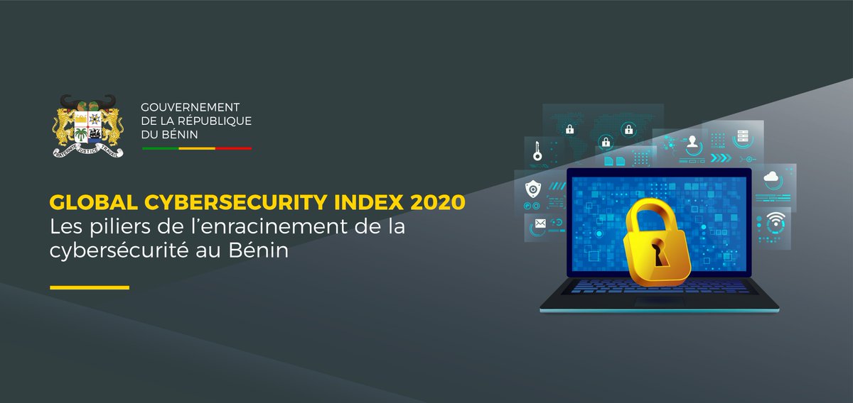 149ème en 2017, 80ème en 2018 puis 56ème en 2020. Le Bénin fait des émules dans le Global Cybersecurity Index (GCI). 

Découvrez ici les clés pour comprendre cette percée du Bénin dans le classement de l’<a href="/ITU/">Int’l Telecommunication Union</a> ==> numerique.gouv.bj/actualites/art…

#BeninNumerique
#GCI2020