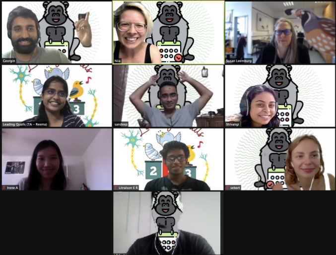 shivangiv10's tweet photo. It was great experience  at @neuromatch

Thanks to Neuromatch Academy, @ninitronic  @sandeepnbrc @SusanLeemburg , Simone @Litralson , Irene @Andrey_Formozov 

Special thanks to our TAs @GeorginJacob @reema2903  Michael Levy and mentor @blobology https://t.co/wJy9P2Qbtn