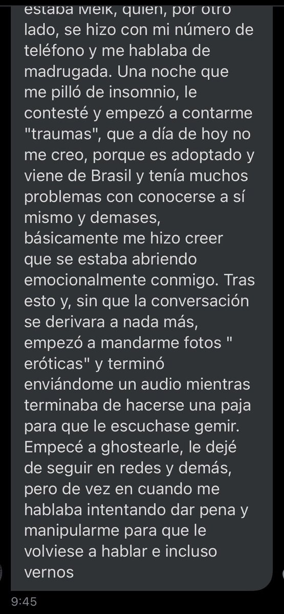 AlertaVioleta's tweet photo. Sabíamos que iban a ir saliendo historias tras publicas esto, así que aquí están algunas. Ni es de Brasil ni es adoptado. https://t.co/7zcaKCR75d