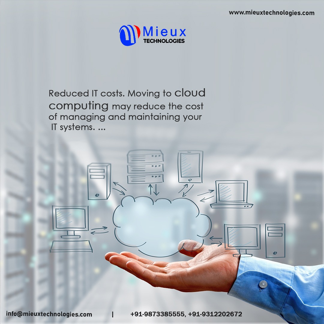 mieuxtech's tweet photo. 👉 Reduce IT Cost:-  Moving to Cloud Computing may reduce the cost of managing and maintaining your IT Systems. 

🌐 Visit - https://t.co/bDhzBmzlRm

#mieuxtechnologies #cloudcomputing #cloud #technology #cybersecurity #bigdata #datacenter #aws  #devops #azure #cloudstorage https://t.co/NQJVoU3ugQ
