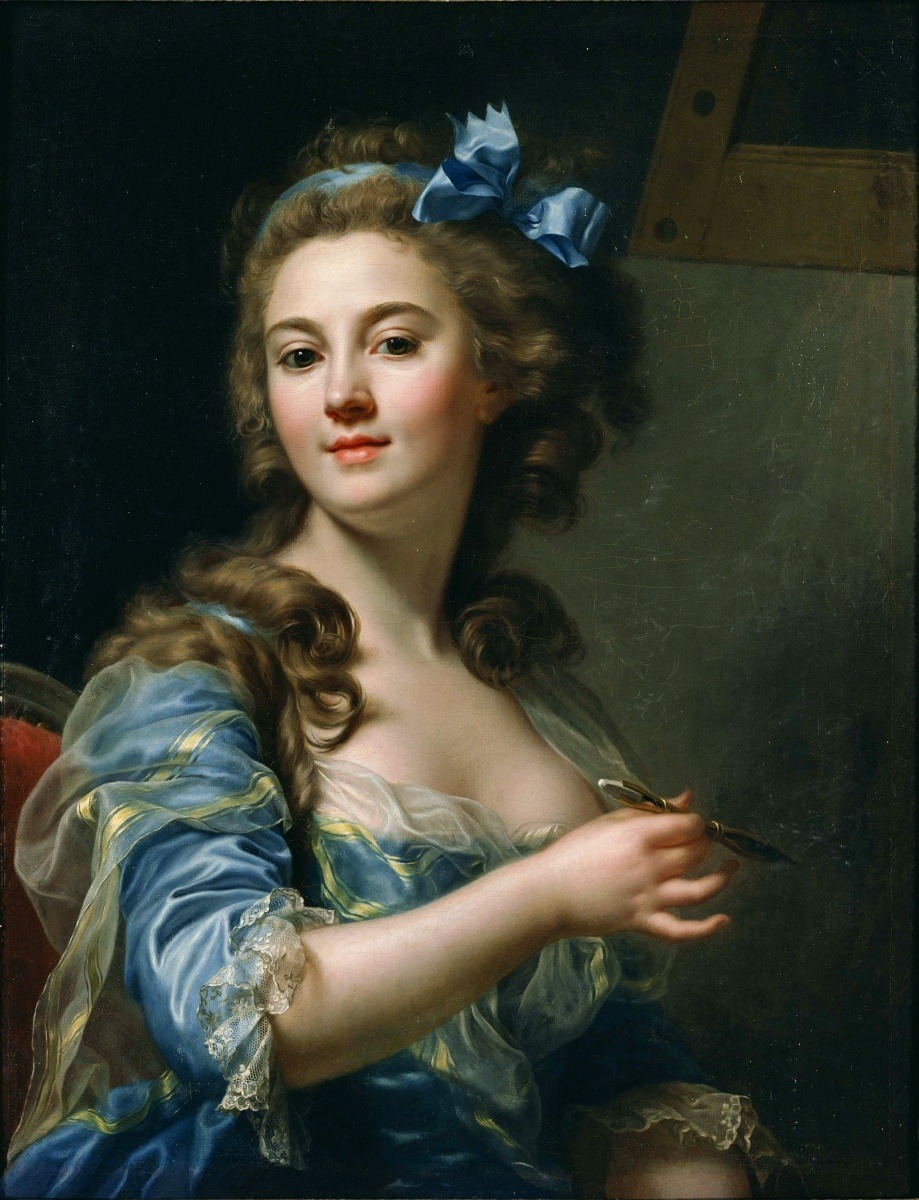 Self Portrait, 1783 #mariegabriellecapet #neoclassicism