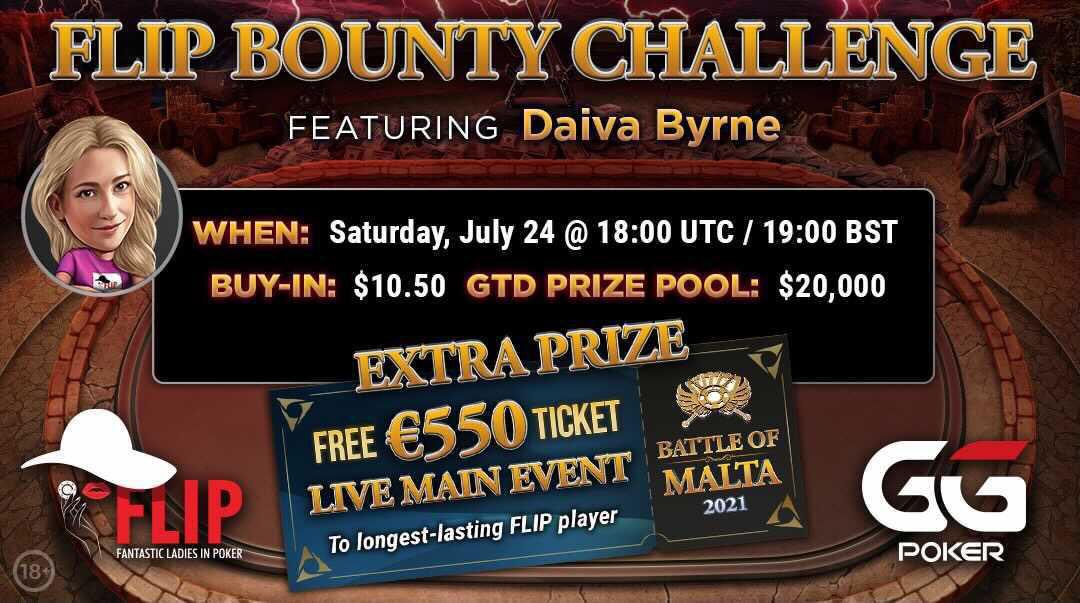 Hey thrill seekers, come and join us tomorrow at this fabulous tournament with an amazing value!! Extra €550 ticket for the last standing lady! Who can make it? Ladies, come and join the fabulous Fantastic Ladies in Poker (FLIP) group! Zapraszam! 
#poker #BOM #battleofmalta