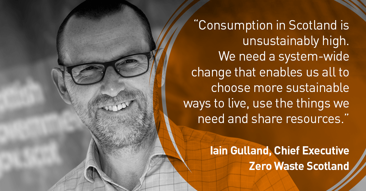 ZeroWasteScot's tweet photo. Our mass consumption habit is unsustainable and literally costing the Earth. Our pioneering Material Flow Accounts report provides a base of evidence to help us rethink how we consume in Scotland. 👇
https://t.co/pClVAgWy06
#ConscientiousConsumption #COP26 https://t.co/F2brqRdEix