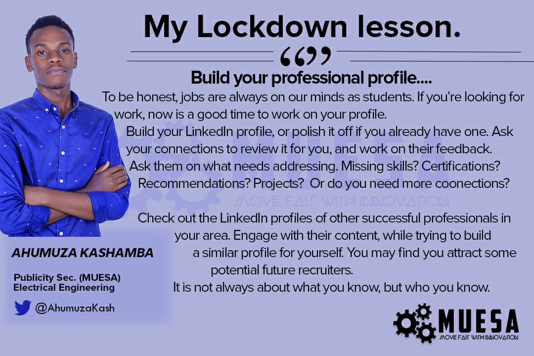 #LockdownAwarenessCampaign

<a href="/MbararaUST/">Mbarara University</a> @MUESAOfficial <a href="/AhumuzaKash/">Kash🀄️</a>