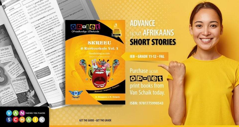vanschaik1's tweet photo. Seiklo Op-Let Guides are now available at Van Schaik. 🙃Perfect to use in the classroom, group and independent learning, coursework revision, and exam preparation. https://t.co/pfBlbHXJts
#GetTheGuide #GetTheGrade — with SeiKlo Publishers. https://t.co/fB0FjU0Tiw