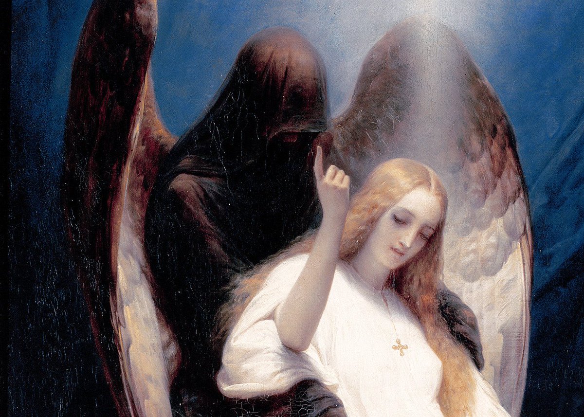 The Angel of Death by Émile Jean-Horace Vernet (1851)