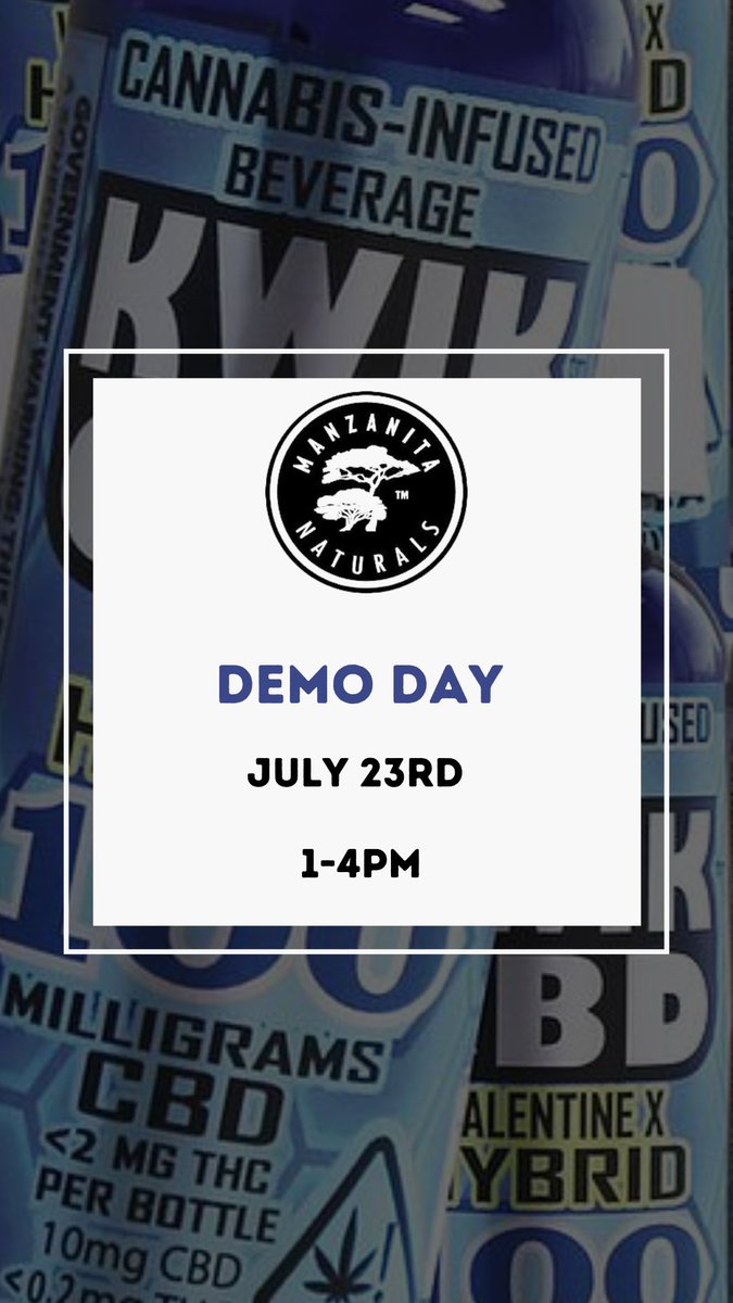 🚨 Demo day !

#cannabis #CannabisCommunity #davisca #kindfarma #demo #promo #420life #weed #dispensary #flower #ShopLocal #kindfarma #infuseddrink