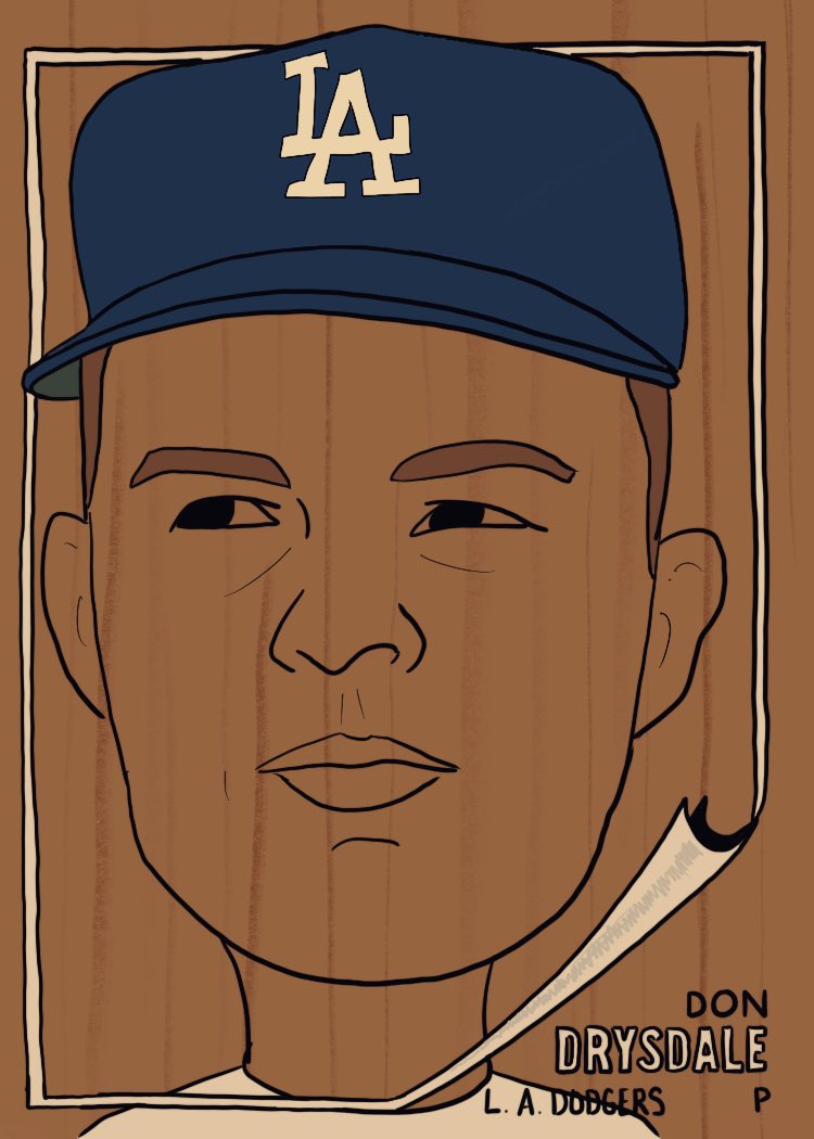 Happy Birthday Don Drysdale. 