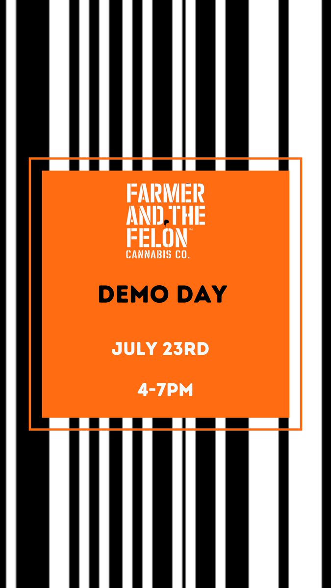 🚨 Demo day !

#cannabis #CannabisCommunity #davisca #kindfarma #demo #promo #420life #weed #dispensary #flower #ShopLocal #kindfarma #farmerandthefelon #lastprisionerproject