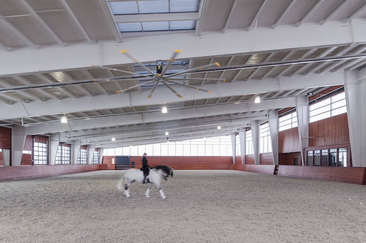 BlackburnArch's tweet photo. Forget about the sizzling July heat (for a tiny second). Here's one of our all-time favorite arenas, the 22,000 sq.ft. indoor at Pegaso Farm near Chicago. https://t.co/wtmzz7wONZ