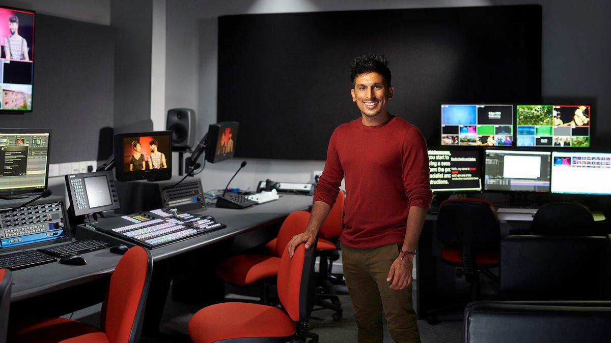 edgehill's tweet photo. You won’t just learn in the lecture hall on our Film, TV and Media courses. You’ll work on real client briefs and spend plenty of time in our studios. 

Visit https://t.co/Glf8ygZAmL to learn more. 

Join us this September through Clearing ➡️ https://t.co/iMEV4VGgDb https://t.co/81w9kxVKzK