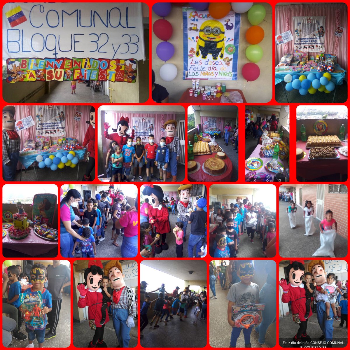 Proyecto_8D_SA's tweet photo. Consejo Comunal Bloque 32/33 y 8★D Chávez Rebelde activos en trabajo social y para los más pequeños de nuestra comunidad le deseamos feliz día del niño 2021 Porque los niños son el reflejo de la bondad olvidada de los adultos Parroquia 23 de Enero https://t.co/hGMW8FhrWV