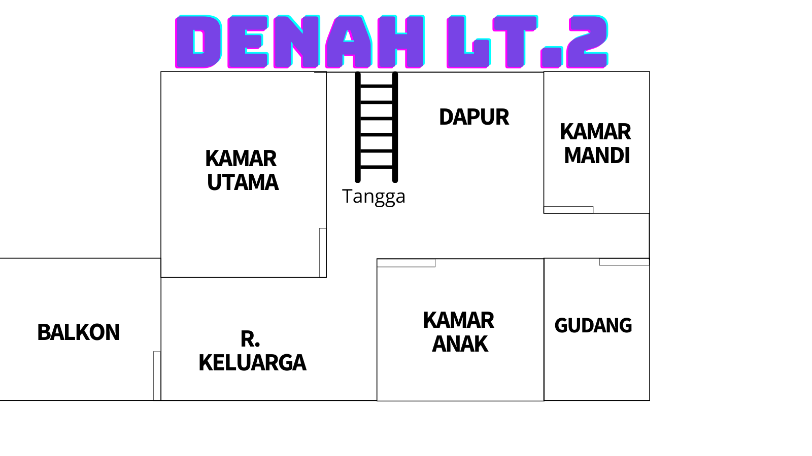 Denah Lantai 2