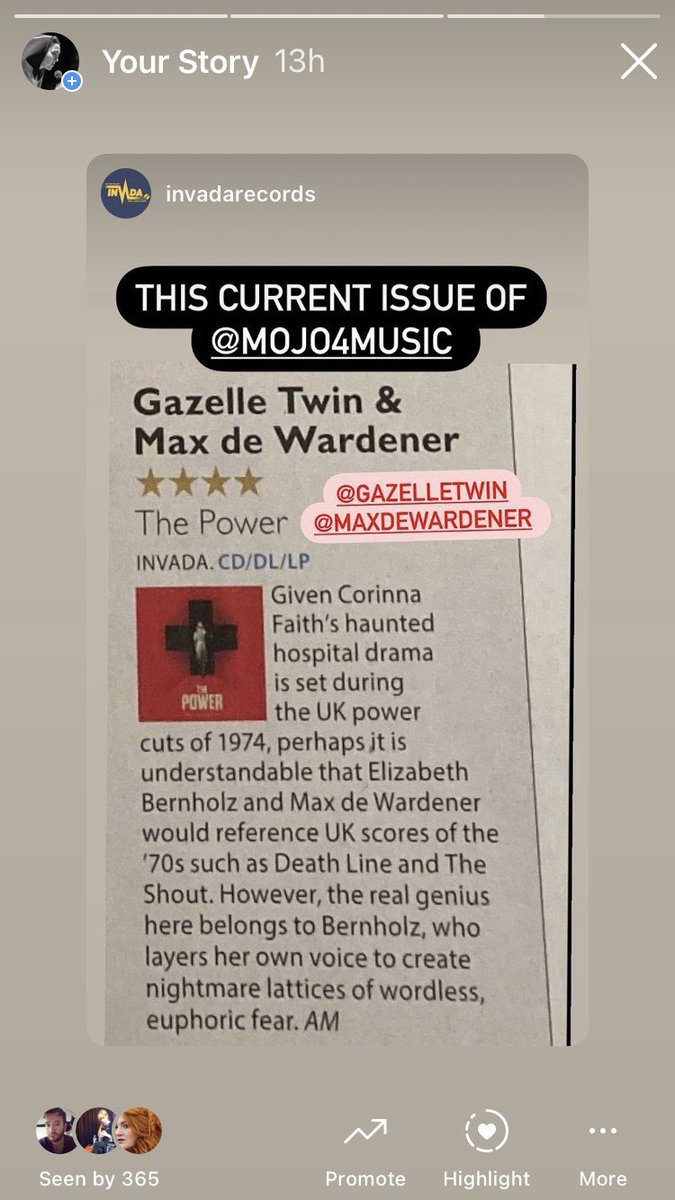 👀 thanks for these very generous words <a href="/Andr6wMale/">Andrew Male (This place stinks. I'm on Bluesky)</a> <a href="/MOJOmagazine/">MOJO Magazine</a> - The Power is on now shipping delicious red or white vinyl via @invadauk