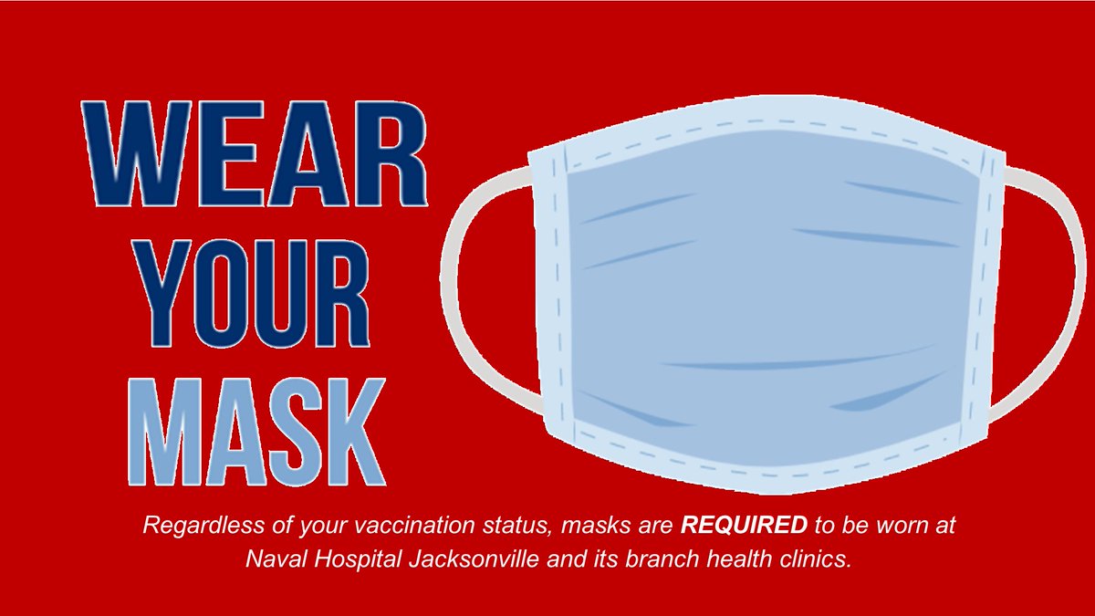 As a health care facility, we require face masks inside our hospital and branch health clinics-- regardless of your vaccination status.