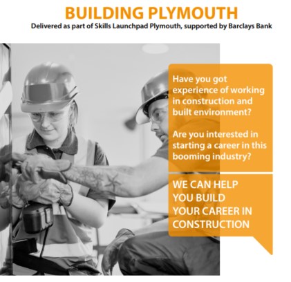 Building Plymouth (@buildplymouth) on Twitter photo Did you know the #BuildingPlymouth Job Shop is open again?
We're in the @BarclaysPlymou1 building in Armada Way in the city centre & open every WEDNESDAY 12noon to 2pm.
No need to book - drop in & let us help build your career in #construction
#plymouth <a href="/plymouthcc/">Plymouth City Council</a> <a href="/JCPinPlymouth/">JCP in Plymouth</a> Did you know the #BuildingPlymouth Job Shop is open again?
We're in the @BarclaysPlymou1 building in Armada Way in the city centre & open every WEDNESDAY 12noon to 2pm.
No need to book - drop in & let us help build your career in #construction
#plymouth <a href="/plymouthcc/">Plymouth City Council</a> <a href="/JCPinPlymouth/">JCP in Plymouth</a>