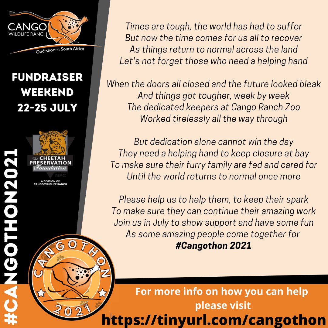 cangowranch's tweet photo. A thoughtful poem from a member of Team @PaulsLeyGaming - it is our privilege to share it today!
 
Thanks to these amazing streamers, we have already raised over R80,050 / £3950 / $5428! 

Please do support them on Day 2 of #Cangothon2021

https://t.co/nIwo3nohRO https://t.co/vKdMqOXsXP