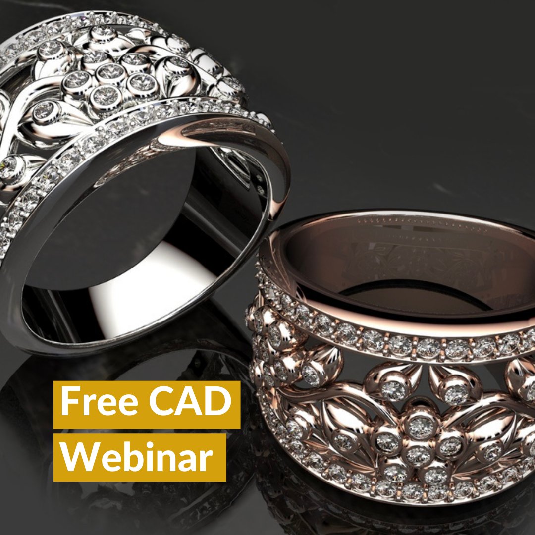 BAJ_UK's tweet photo. Want to learn more about CAD before purchasing a software programme? Join us for a free CAD webinar on August 4 and hear from CAD experts all about 3Design. Ask any questions you have about CAD and our upcoming online course: https://t.co/kAbQiLmCXg #CADjewellery #3Design #3DCAD https://t.co/MzJbjT5nF4