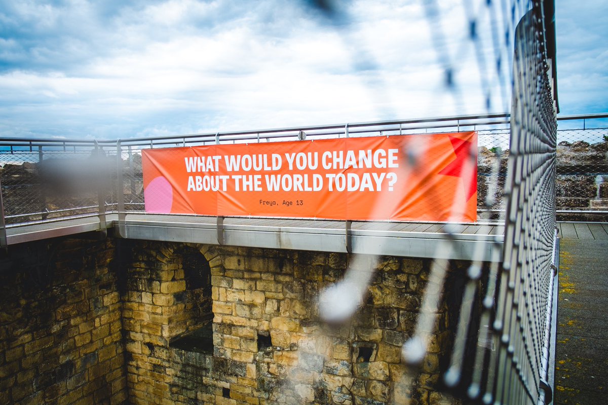 FabricDesignCo's tweet photo. New from Fabric — Refresh Lincoln; A city-wide installation sharing the words of Lincoln’s children and young people. 💛

Case Study Live at https://t.co/1epNgtTqEH #MadeByFabric

Credits: 🎭 @zesttheatre 
🎨 @Billy_Paine &amp; Freya Umataliev
📸 Nickaarc Fine Art Photography https://t.co/EcrUNwBOmm