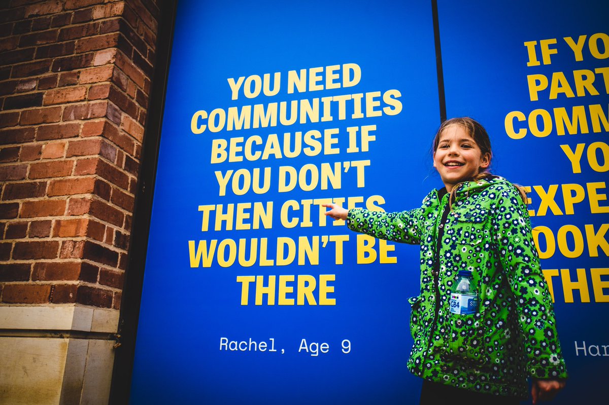FabricDesignCo's tweet photo. New from Fabric — Refresh Lincoln; A city-wide installation sharing the words of Lincoln’s children and young people. 💛

Case Study Live at https://t.co/1epNgtTqEH #MadeByFabric

Credits: 🎭 @zesttheatre 
🎨 @Billy_Paine &amp; Freya Umataliev
📸 Nickaarc Fine Art Photography https://t.co/EcrUNwBOmm