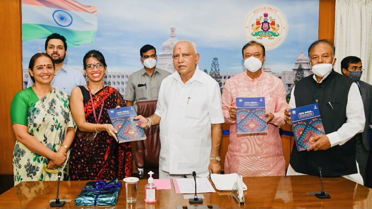 SanyuktaSam1's tweet image. 🇮🇳 is only as 💪 is as our States! @NITIAayog building bridges and #CooperativeFederalism with #SDGIndiaIndex ! Heartening to see in the past few weeks during our 12 State-Workshops on #SDGs and #MPI how focused our States are towards fast-tracking the @GlobalGoalsUN