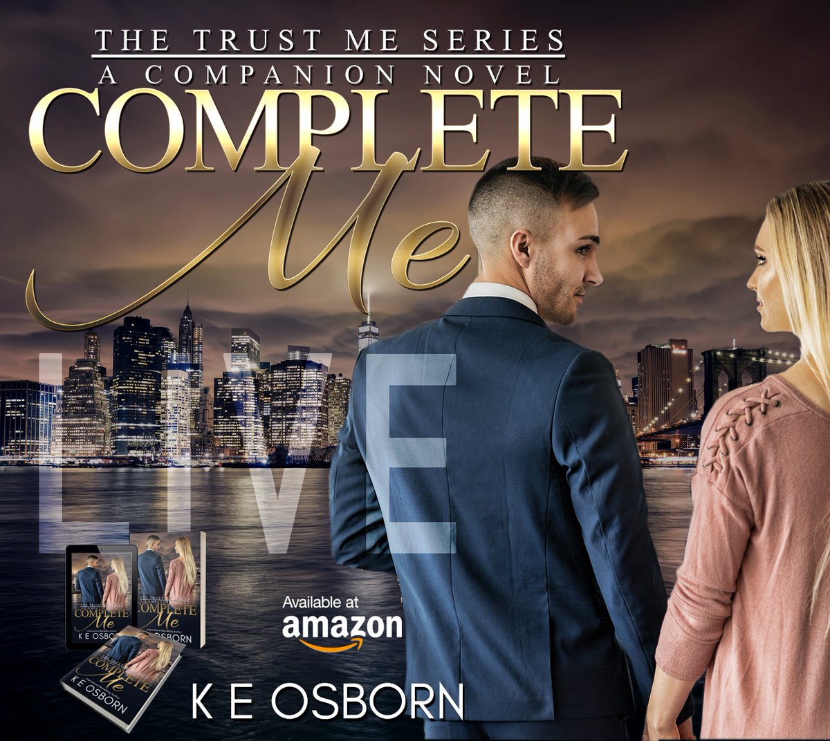 TheNextStepPR's tweet image. ♡ NEW RELEASE ♡
#CompleteMe by @KEOsbornAuthor 
#CompleteMeRelease #KEOsborn #TrustMeSeries
#BookFour #BillionaireRomance 
#Buy l8r.it/cUKT
#WinMeFB l8r.it/DgeB
#Hosted @TheNextStepPR
