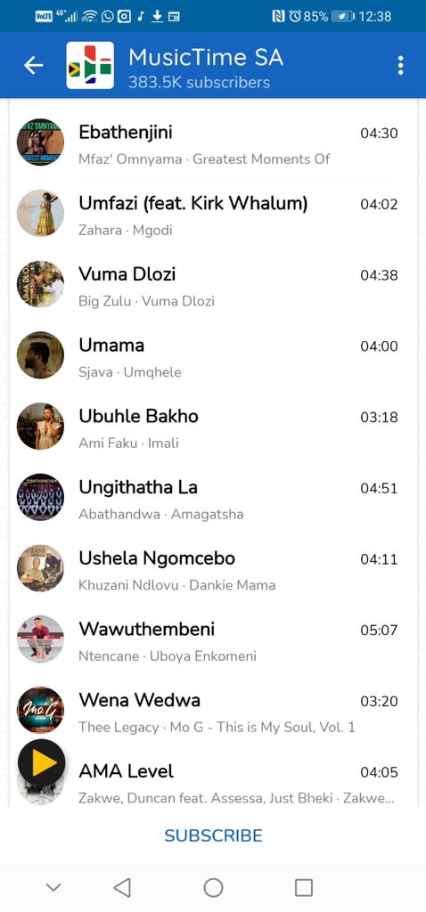 Have you listened to my latest playlist on the <a href="/ayoba_me/">.</a>  app yet? Download the data free Ayoba app where you can listen to a specially curated playlist by me. Link below i.ayo.ba/dQjW/Theking
 #AmpdOnAyoba
#DalaMoreWithAyoba