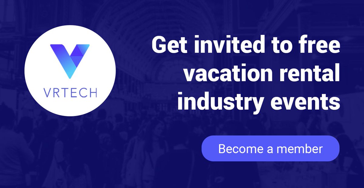Get invited to free vacation rental industry events! VRTECH events are all about connecting like-minded vacation rental professionals: property managers, technology companies, investors, OTAs, and other vacation rental professionals from all over the world bit.ly/3eMHEjp