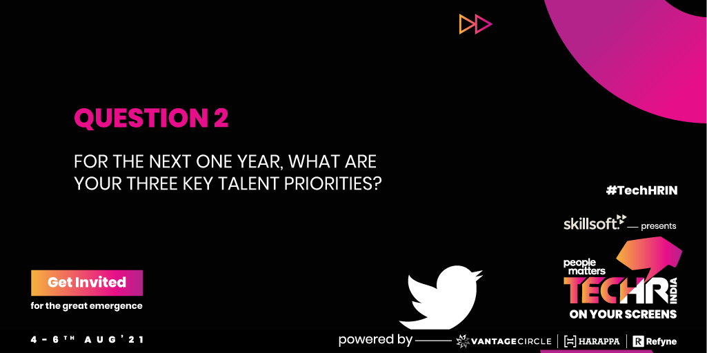 PeopleMatters2's tweet photo. Time for Q2 of People Matters #TechHRIN Tweetchat. https://t.co/50L9Z9ryE2