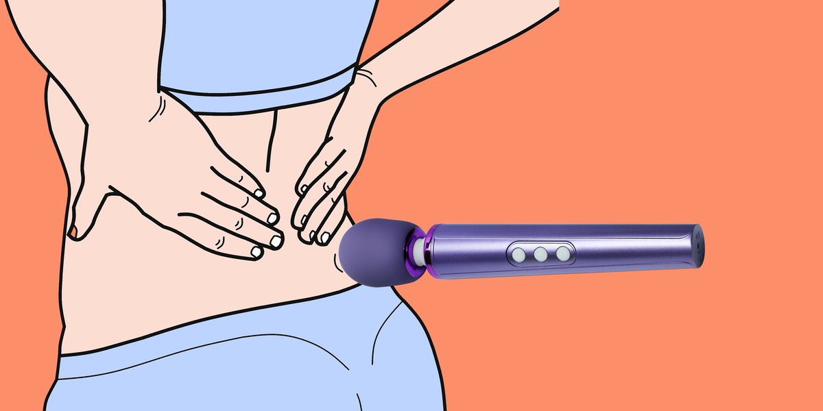 the best wand massager for lower back.
☑️easy for women to handheld
☑️easy to clean
☑️USB rechargeable 
☑️120 minutes vibrating time
☑️ Mom recommend
☑️ the best gift for her