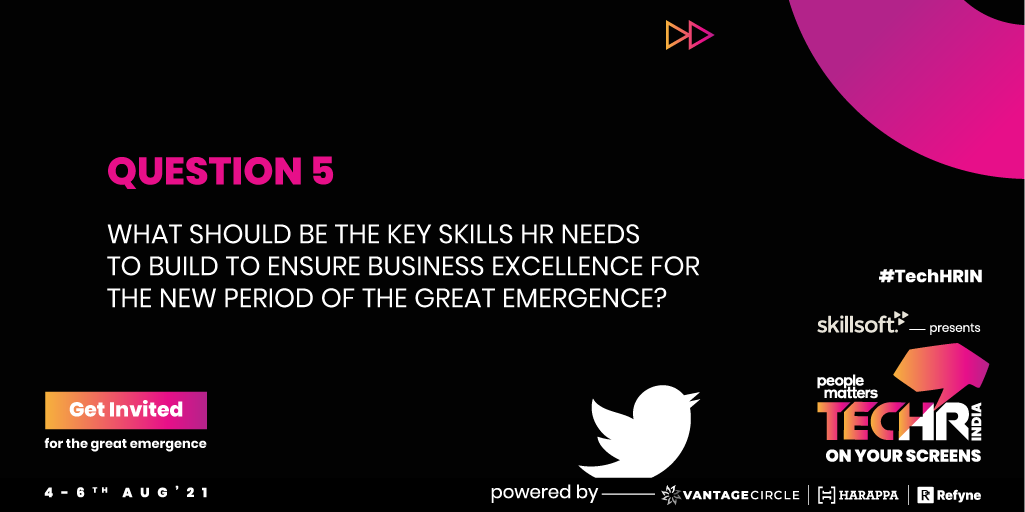 PeopleMatters2's tweet photo. Make way for the last question of #TechHRIN tweetchat. Tweet your answers now! https://t.co/5LmhKy44Zc