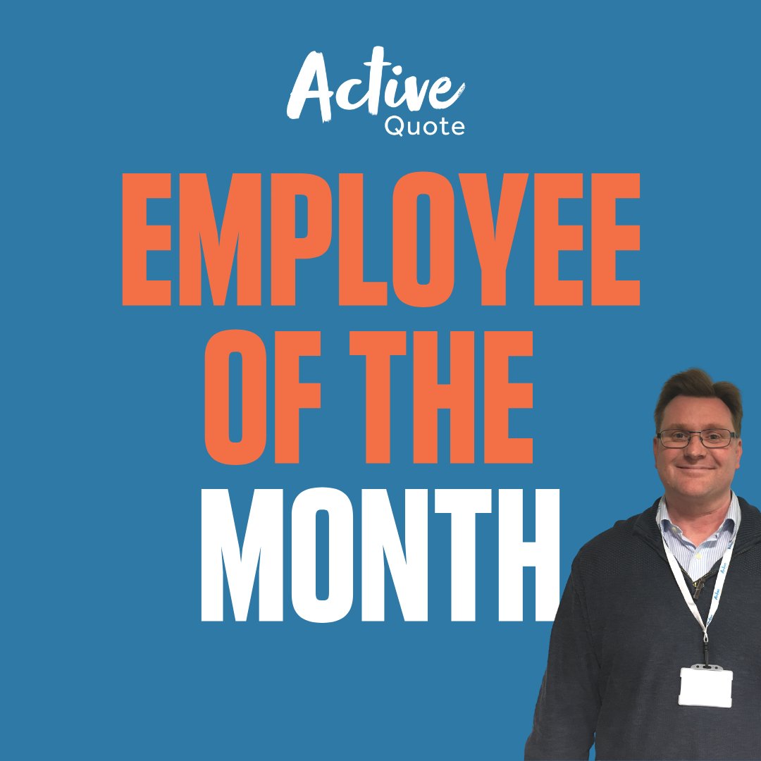 Congratulations to Simon Turner on winning our employee of the month 🙌

#ActiveQuote #insurance #insurancebroker
