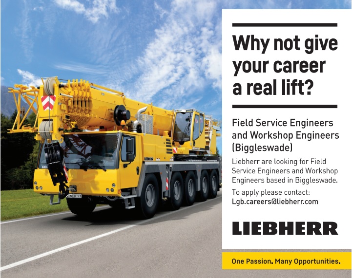 Job Opportunity: Field Service and Workshop engineers required by multinational equipment manufacture Liebherr #ad #hiring #applynow