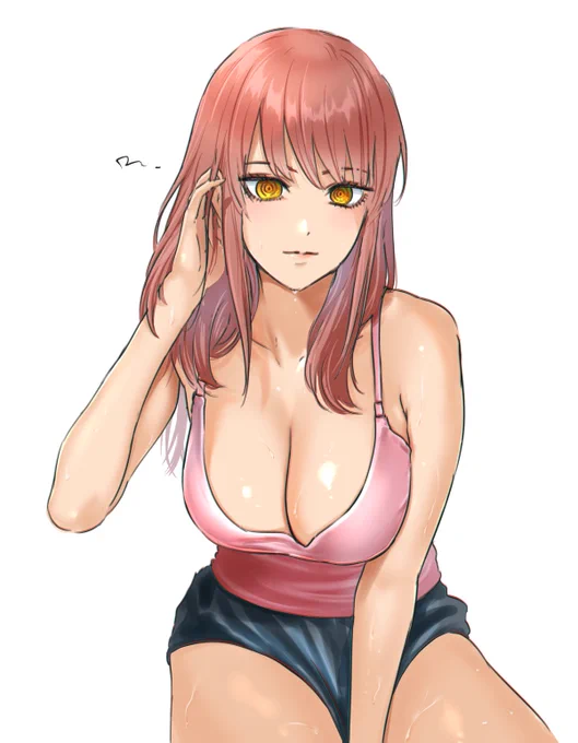 マキマ「暑いね……。」 