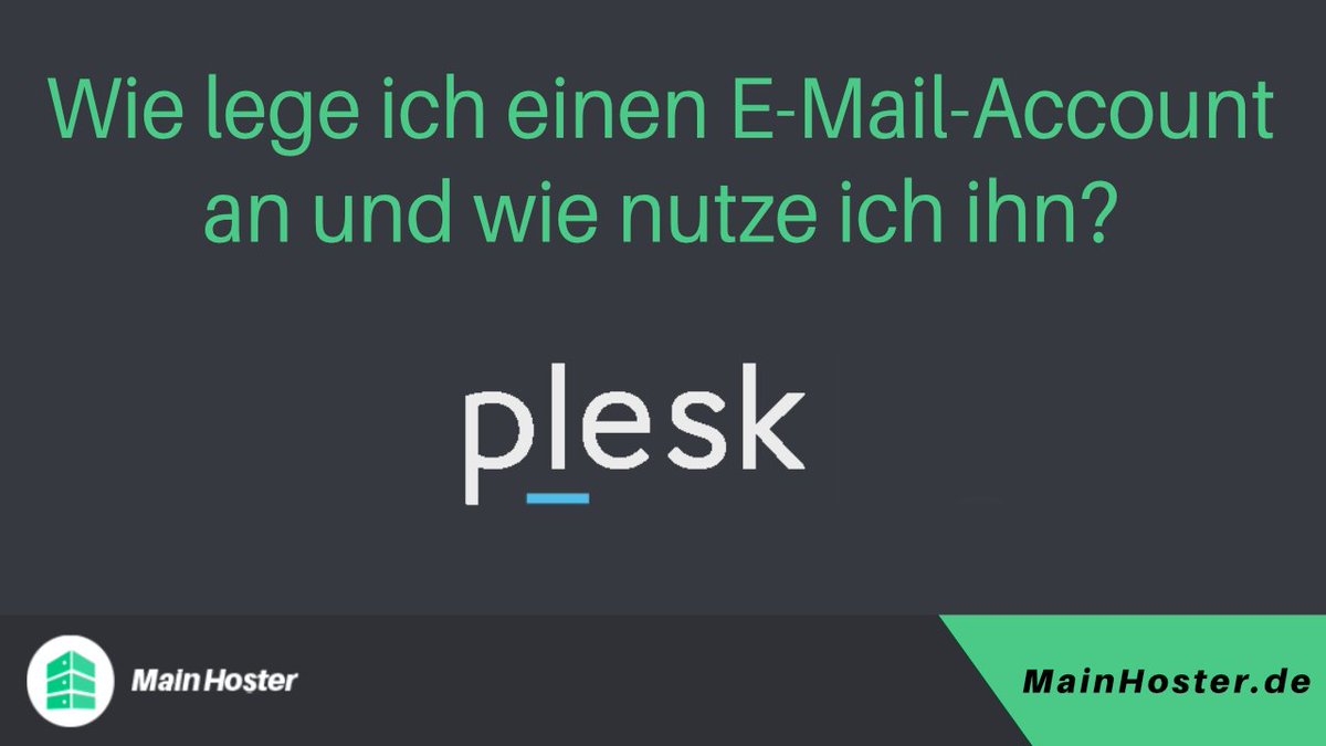 Bei unseren Webspace-Paketen kannst du kinderleicht E-Mail-Accounts anlegen. Zusätzlich zeigen wir dir, wie du dich via Webmail oder E-Mail-Programm anmelden kannst - youtu.be/-rEg4tLcL7Y #hoster #hosting #mainhoster #mh #domain #domains #webspace #webspaces #plesk #vserver