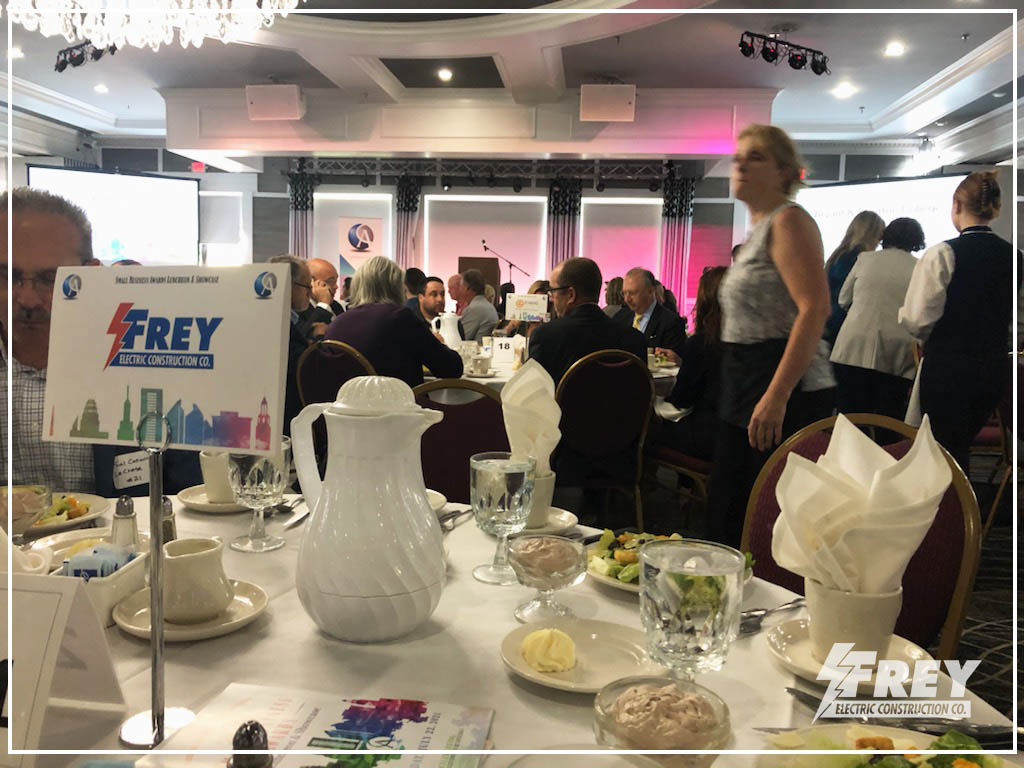 FreyElectric's tweet photo. 🏆 Congratulations to all the winners at the Small Business Awards Luncheon & Showcase!
We’re proud to support them and the @Amherst_Chamber. #shop716 #shoplocal716 #supportlocal716 https://t.co/dWbsHkMUtM